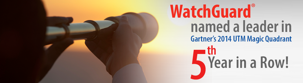 WatchGuard Recognized for the 5th Year in a Row as a Leader in Gartner
